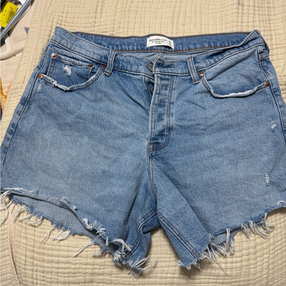 90s baggy low rise shorts